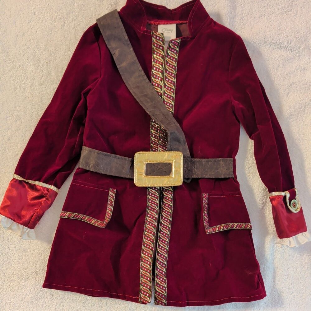 The Disney Store Captain Hook Costume Jacket Kids Size XS (4)